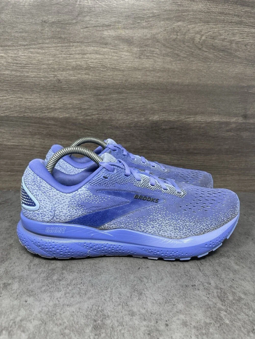 Brooks Ghost 16 Size 9.5 Womens Baja Blue Pale Iris Cushioned Running Shoes